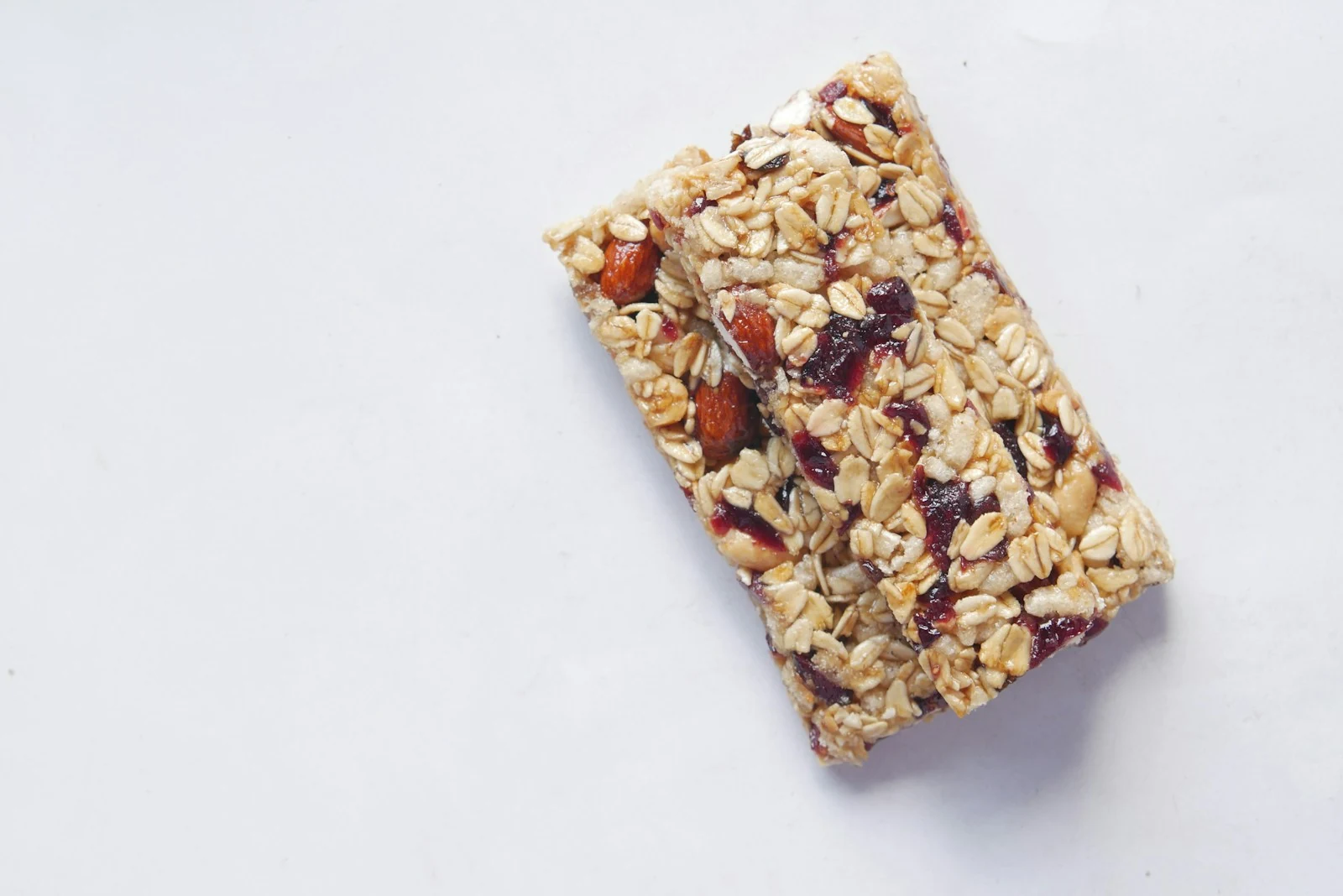 Seedy Breakfast Bars, plated